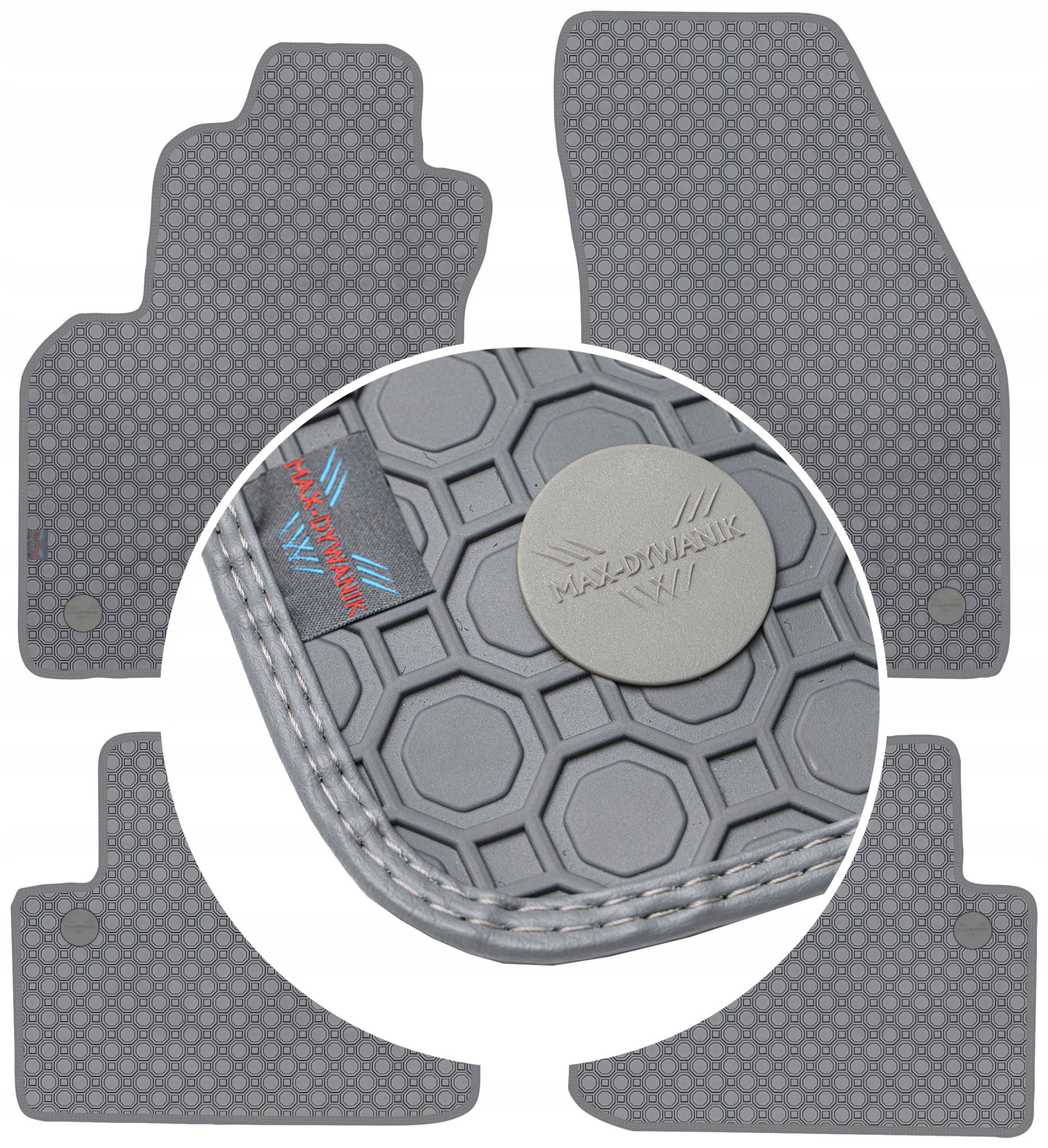 Volvo V50 2004-2012 Koberce Popielate