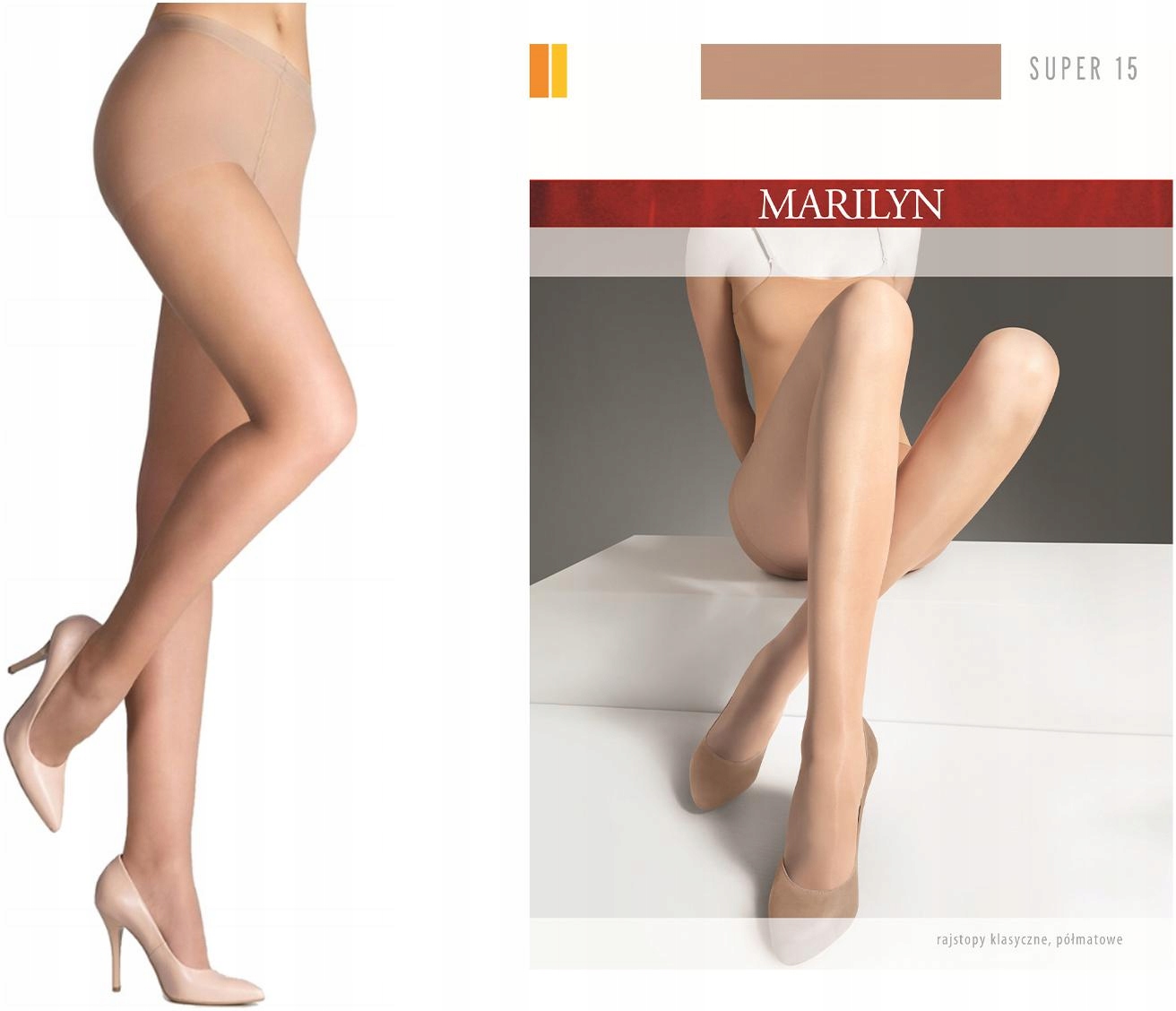 

Półmatowe Rajstopy 15 Marilyn