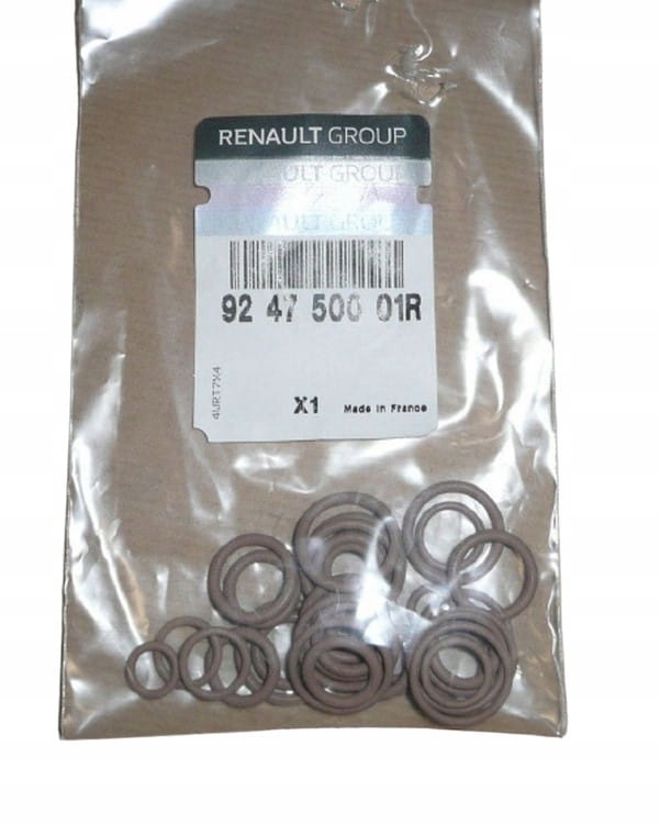 ZESTAW USZCZELEK KLIMATYZACJI RENAULT