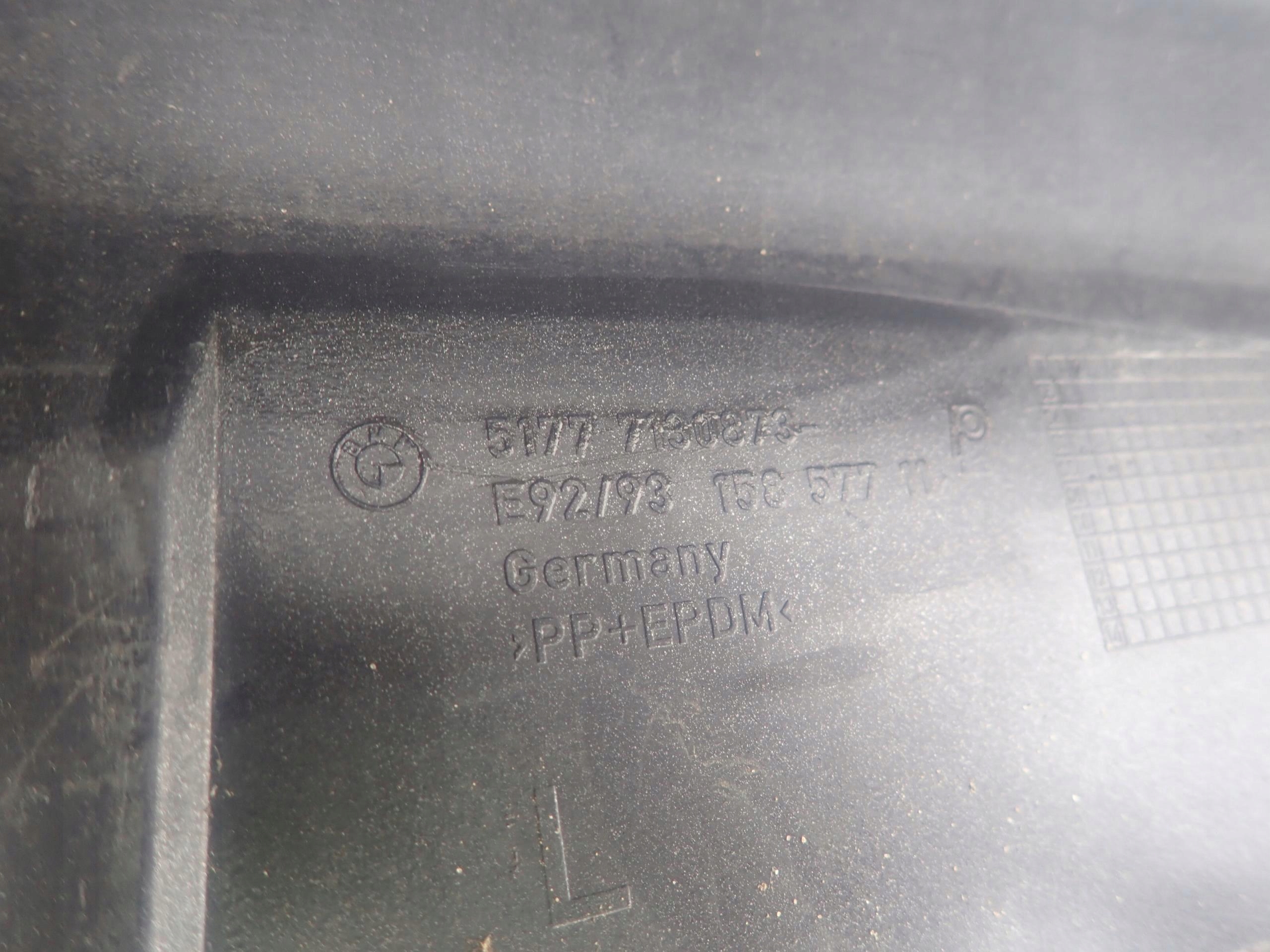 BMW 3 E92 E93 06- threshold left moulding threshold left