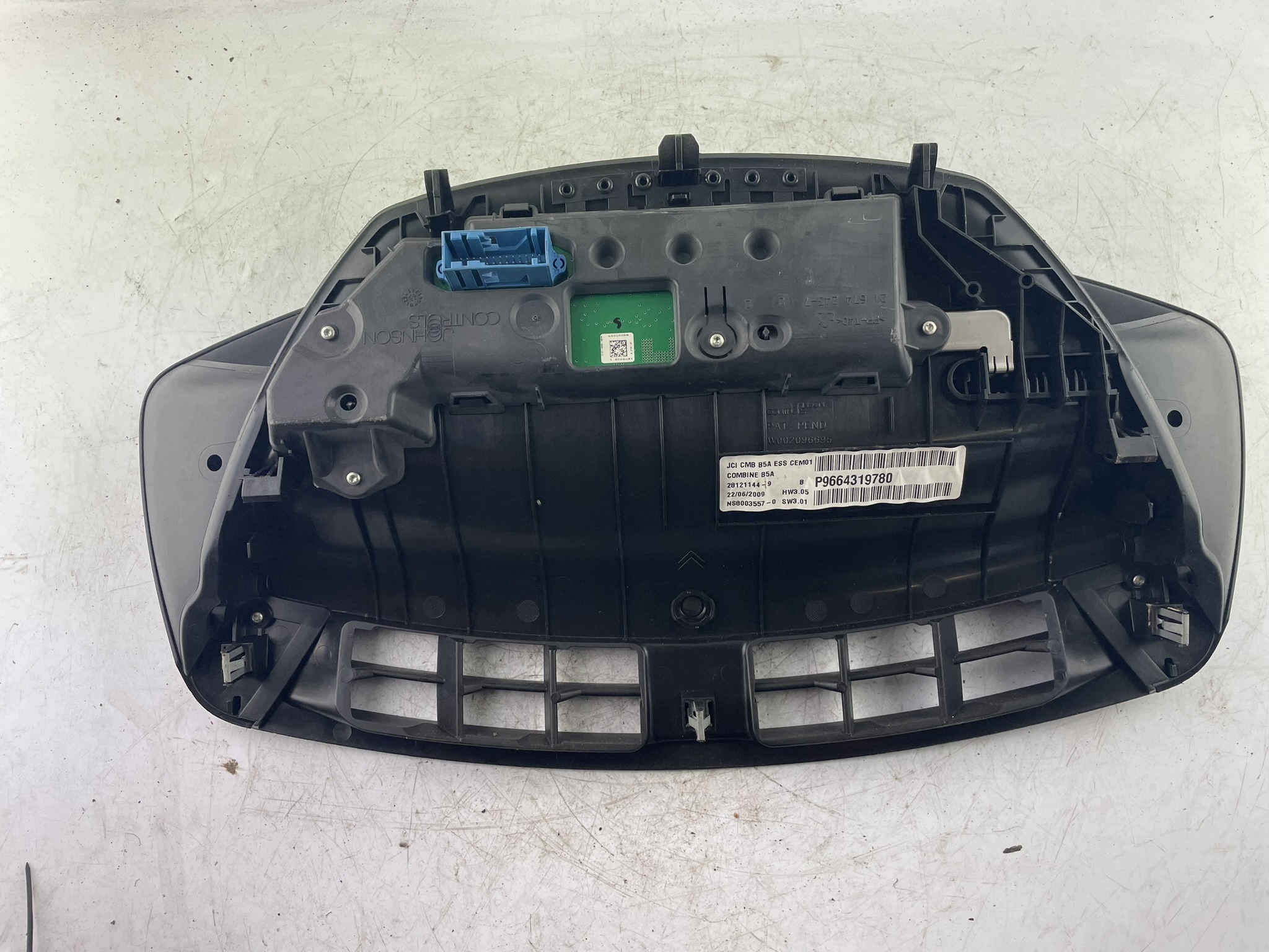 écran compte tours W002096695 P9664319780 Citroen C4 et EU
