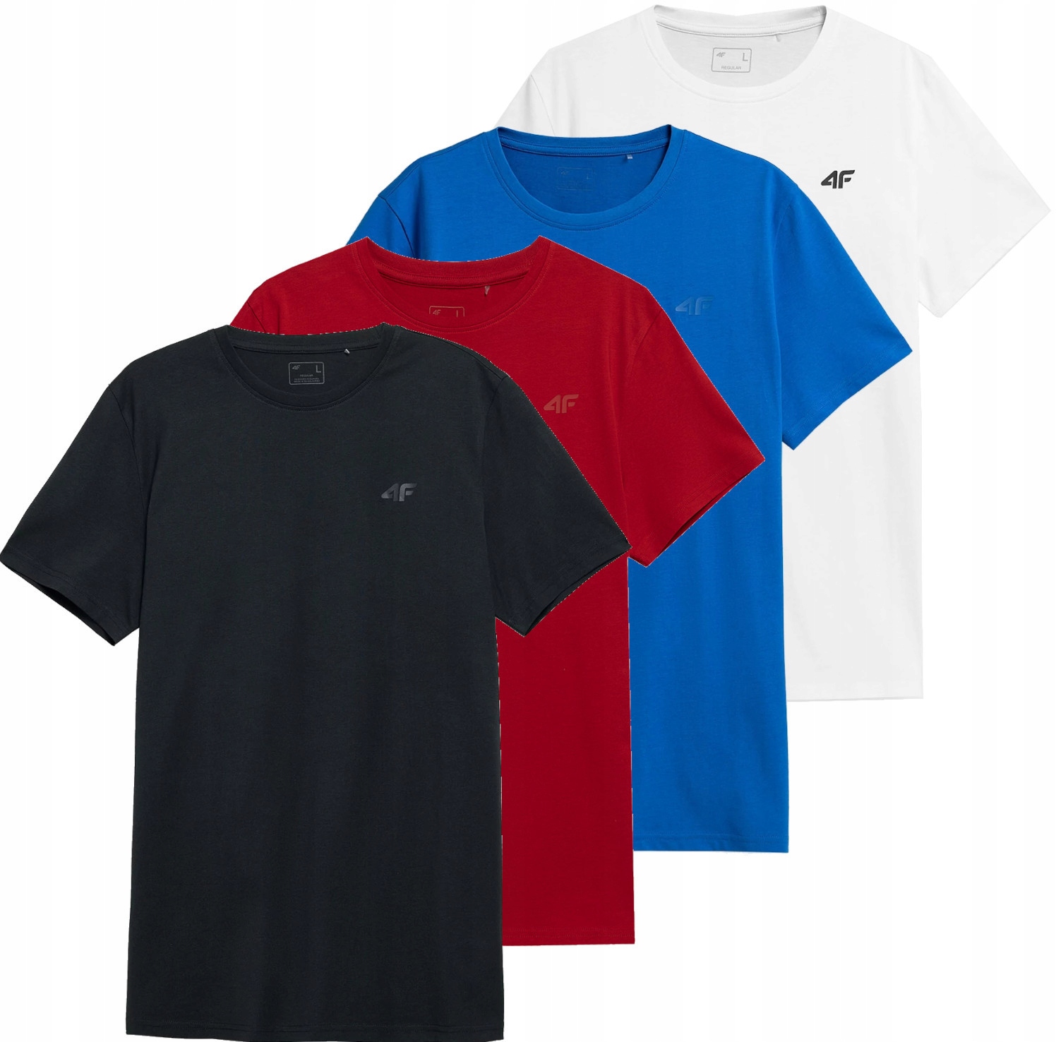 

T-shirt Męski Koszulka 4F Zestaw 4 Szt TSHM536 XL