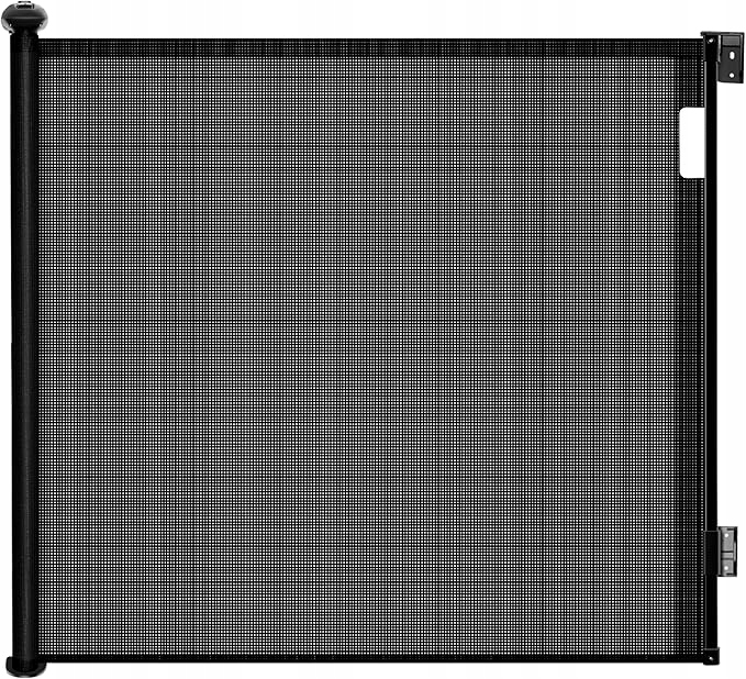 Ycozy Schodišťová brána Bezpečnostní brána 0-140 Cm, černá