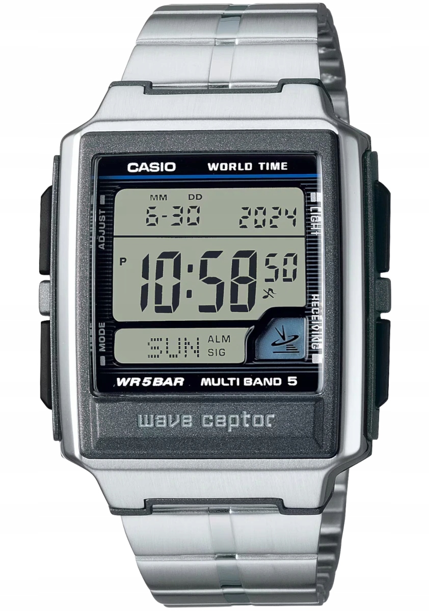 Hodinky ovládané rádiovými vlnami Casio WV-59RD Gwar.3+3L Zibi Box