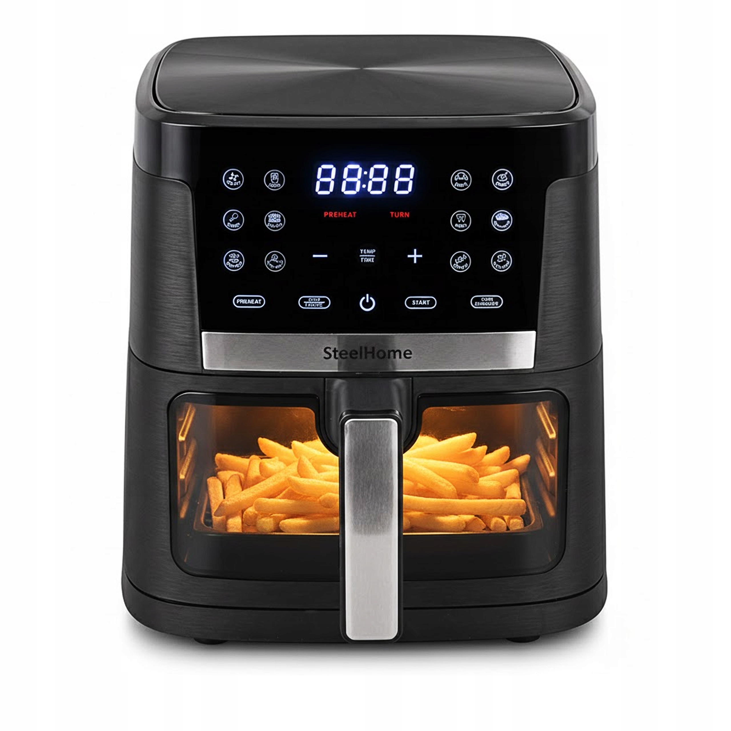 Frytkownica Beztłuszczowa Frytownica Piekarnik Air Fryer Duża 2200W 7L