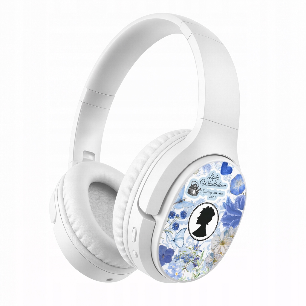 Bezdrátová sluchátka Bridgertonovi Bílá