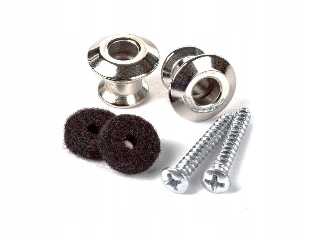 Zaczepy paska DUNLOP STRAPLOK BUTTON DUAL DESIGN NICKEL niklowe