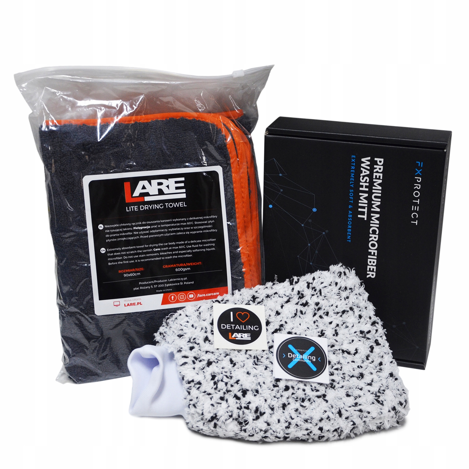 

Lare Lite Drying ręcznik rękawica Fx Protect