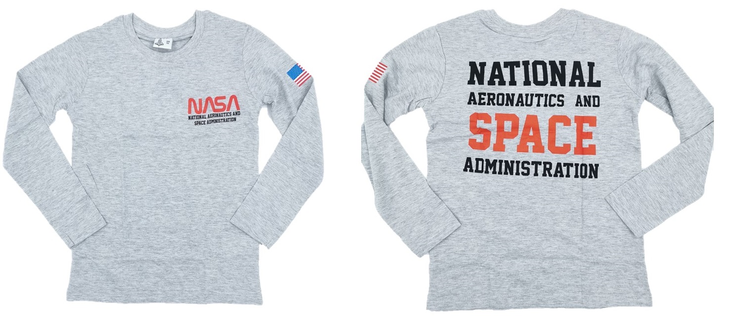 

Nasa Bluzka Koszulka T-shirt r. 164 Kosmos