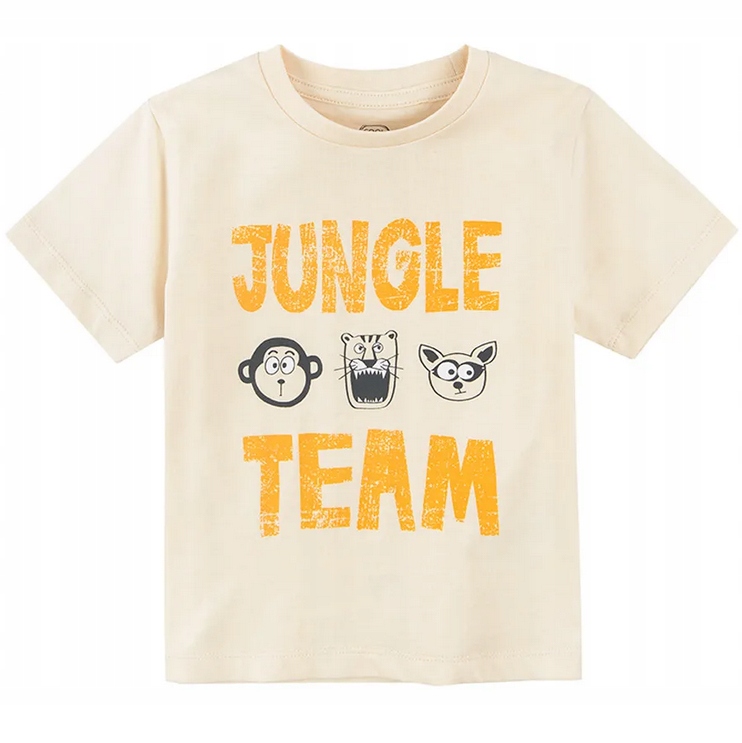 

Cool Club T-shirt chłopięcy Jungle Team r 116