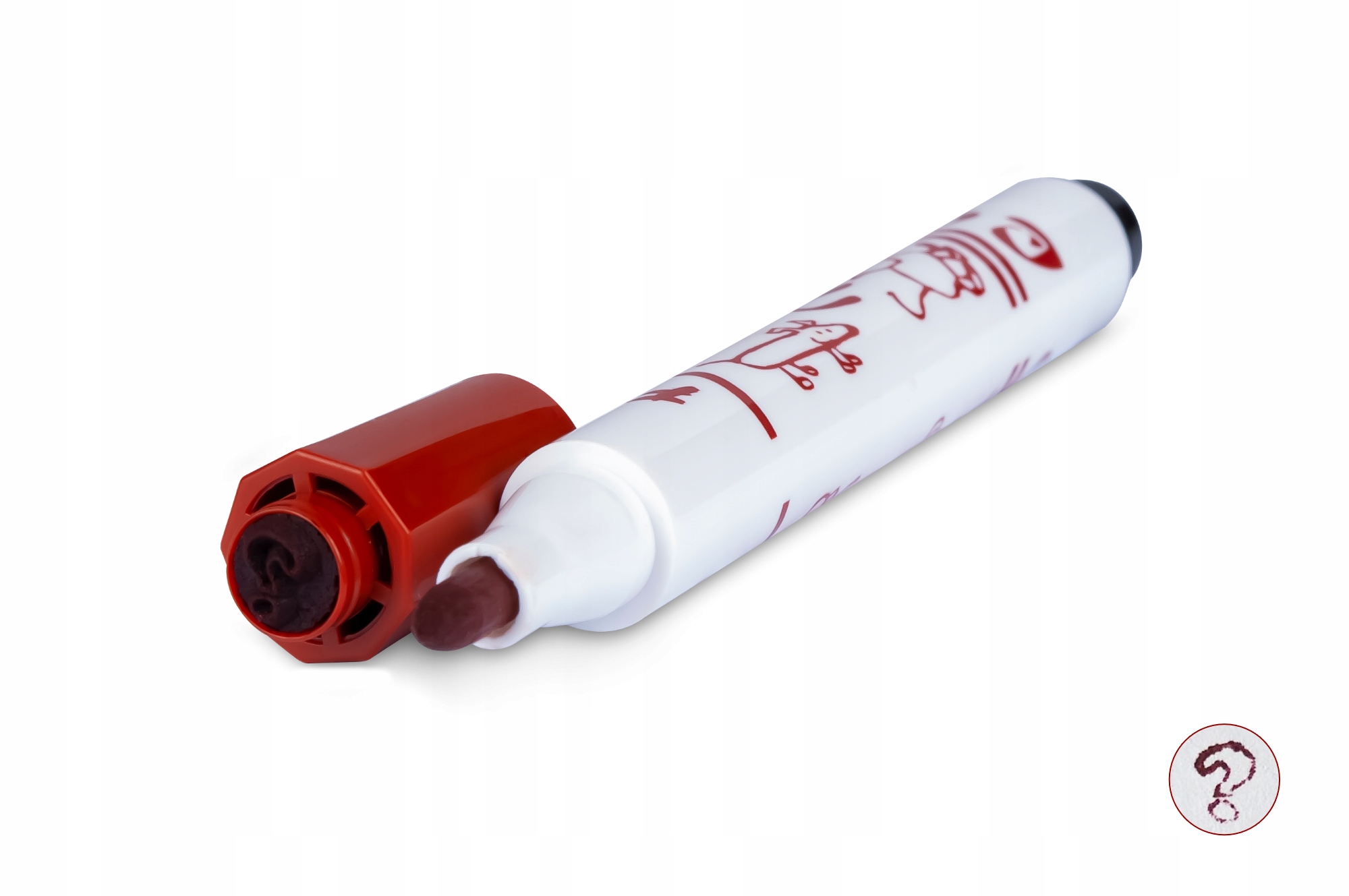 MAZAKI MARKERY Z PIECZĄTKĄ FANDY SIGNET 12 KOLORÓW W PLASTIKOWYM PUDEŁKU Bohater brak