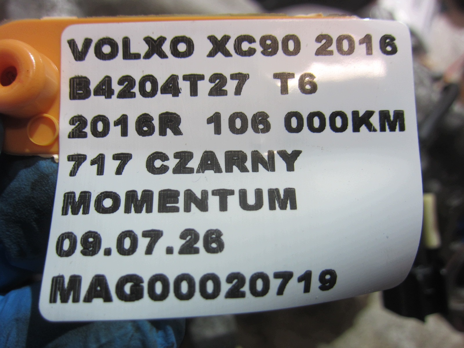VOLVO XC90 II air conditioning compressor XC 90 2.0 T6 compressor; KLIMY 31469967
