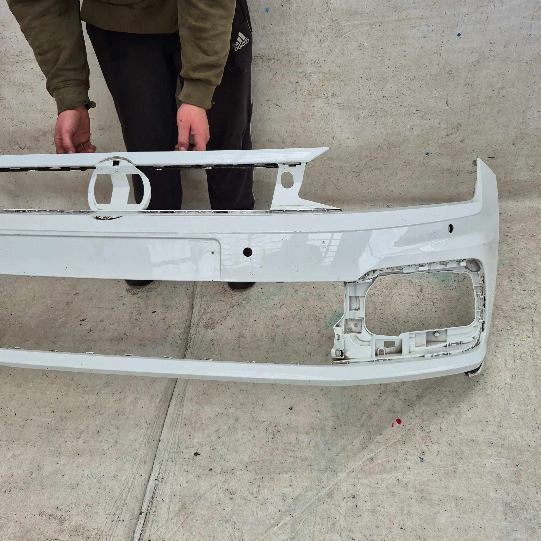 VW POLO VI 6 2G GTI 17-21 bumper front front PDC