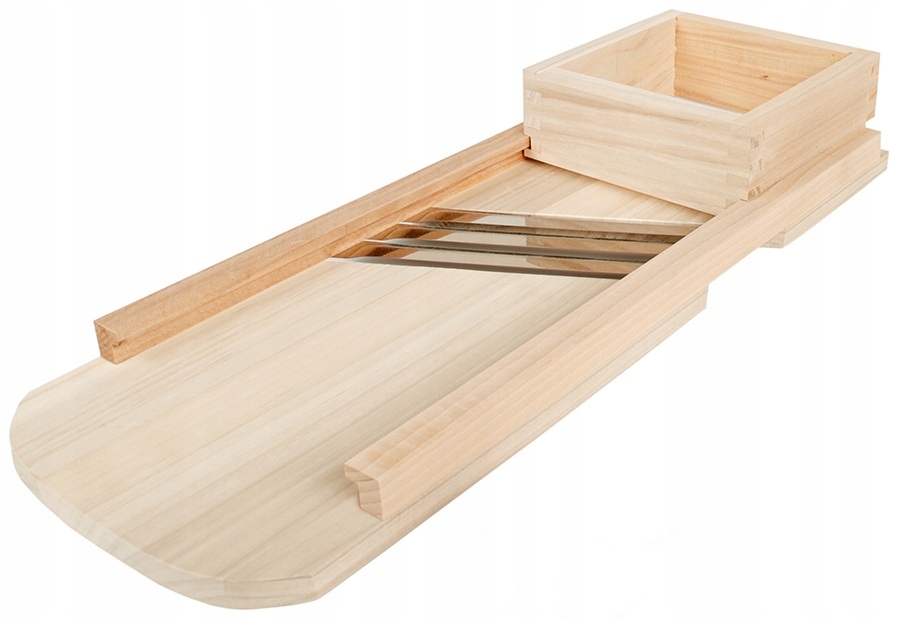 Polsko Szatkownica struhadlo na zelí dřevěné 3 Čepele Pevné