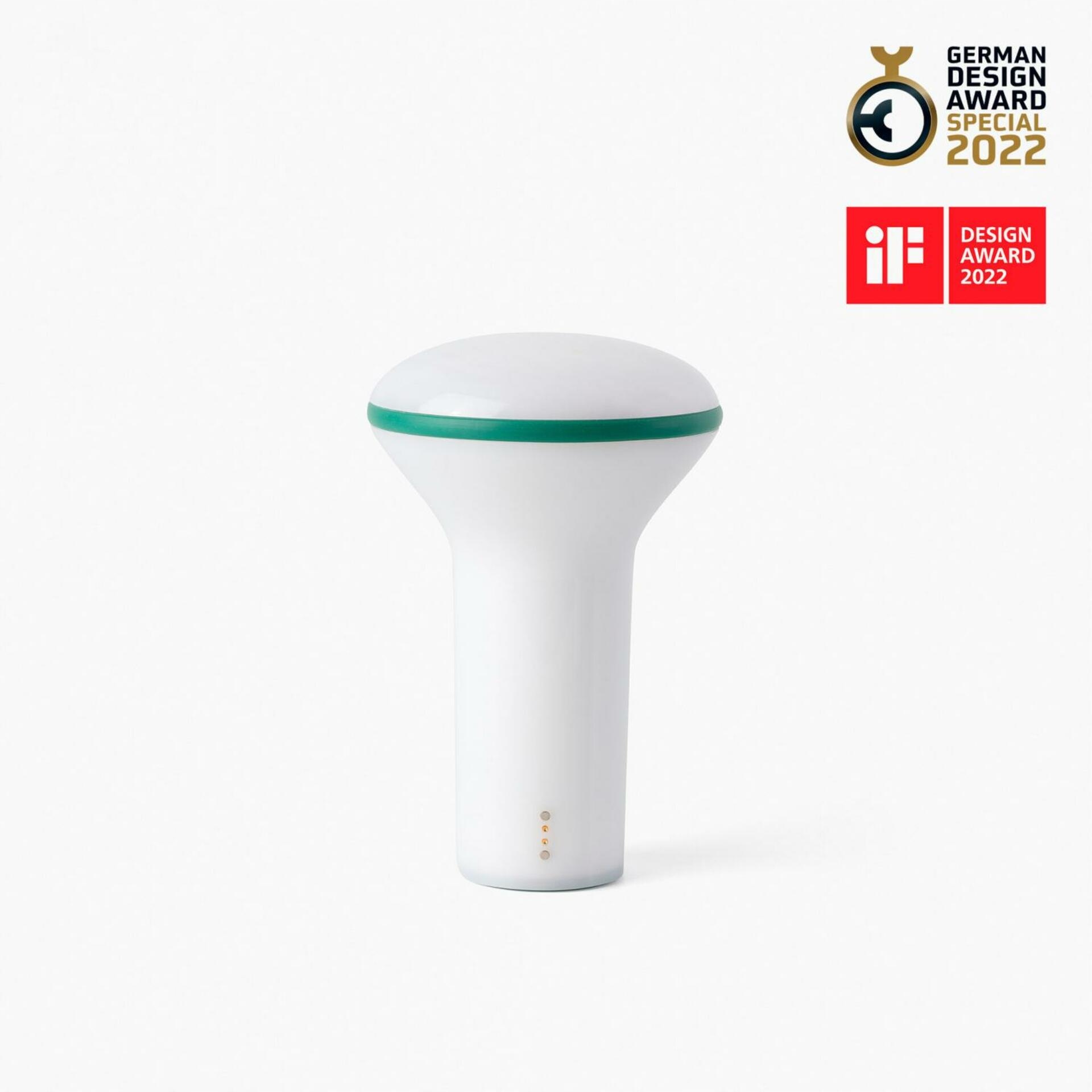 Faro Buddy prenosná stolná Led lampa zelená, 3W, dotykové ovládanie, design