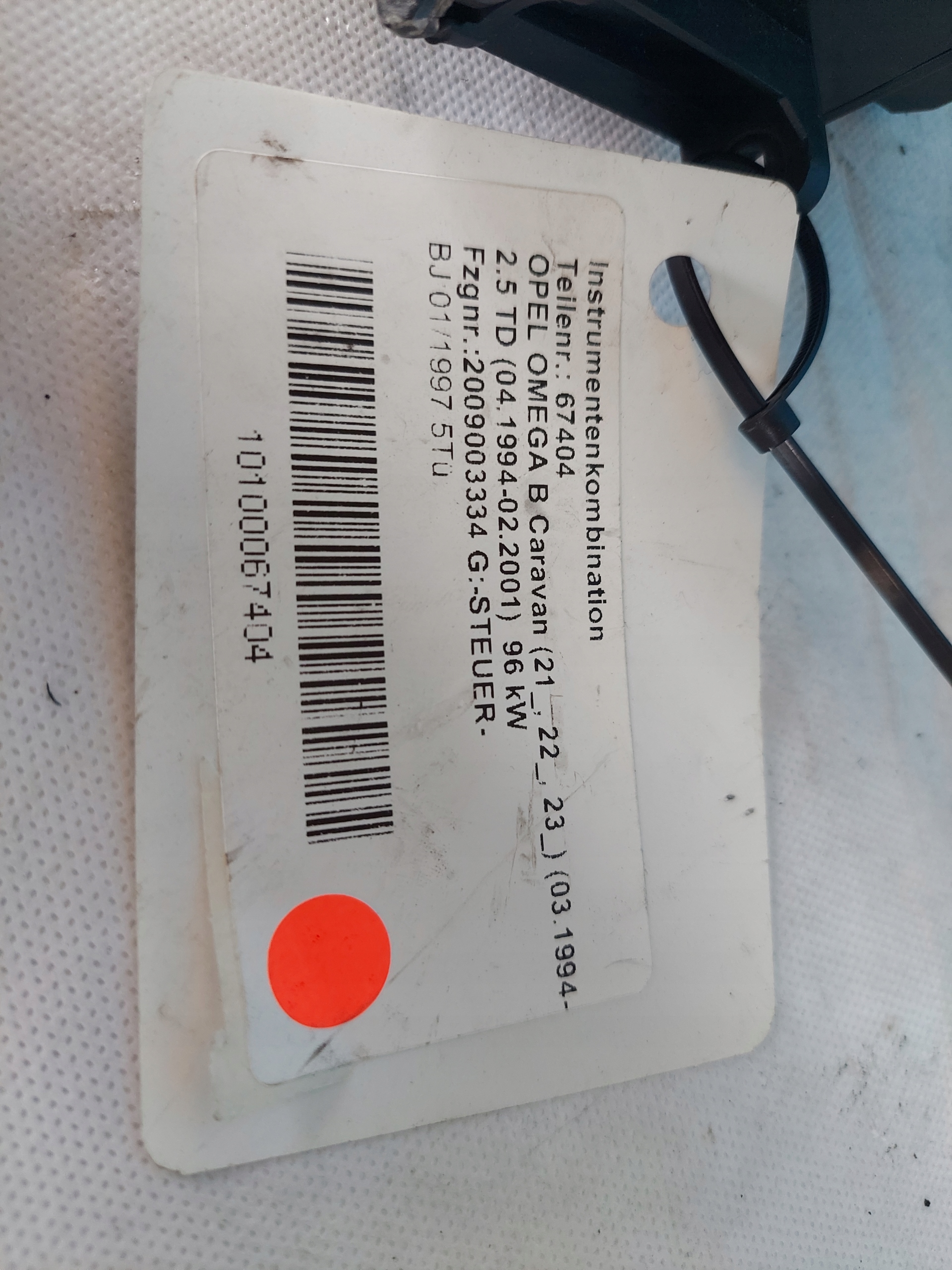 dials clock OMEGA B 2.5 TD 90564485PC