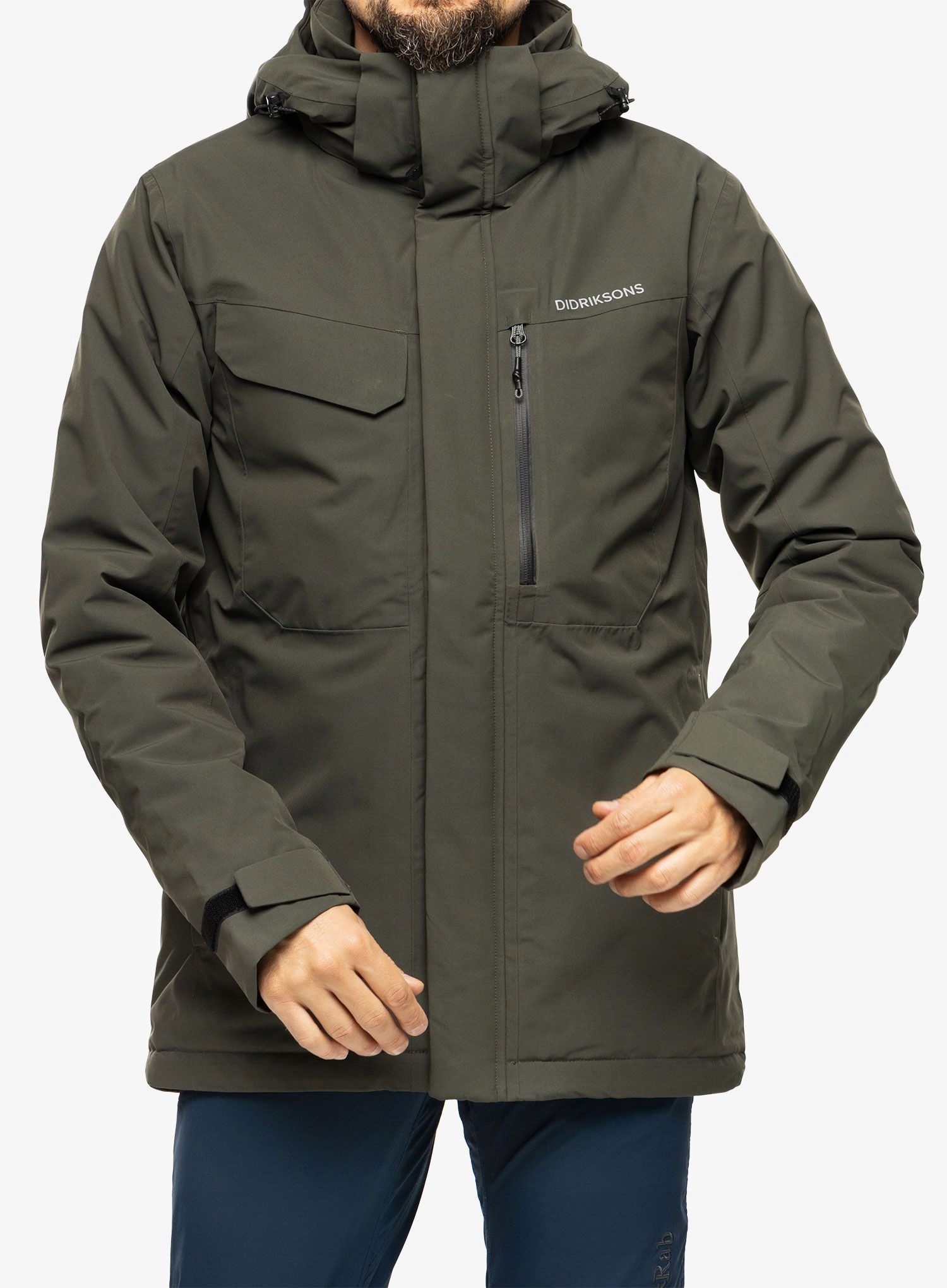 Zateplená bunda Didriksons Stefan Jacket deep green S
