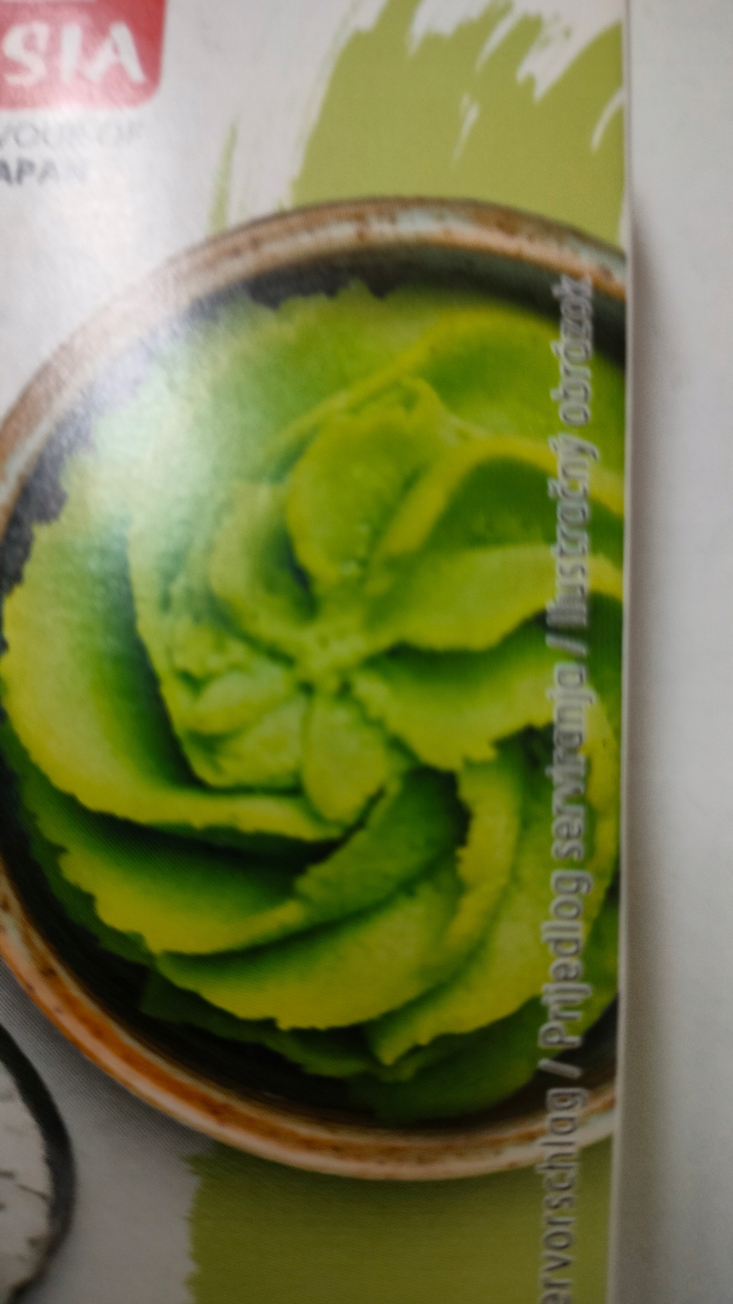 

Wasabi pasta 43g z Niemiec