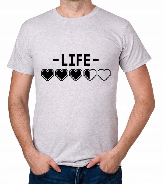 

koszulka Life Hearts prezent