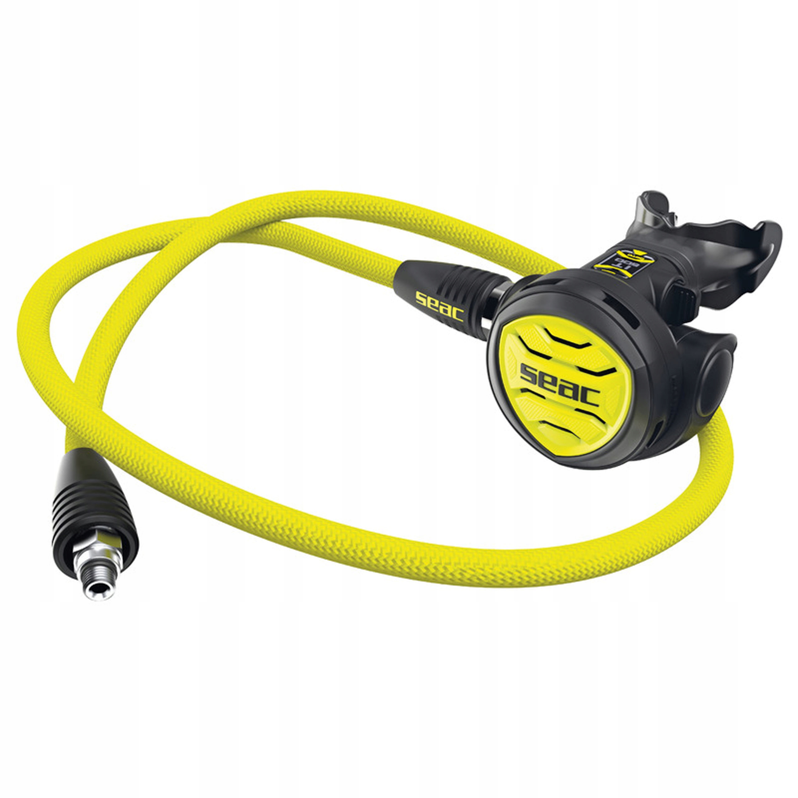 Octopus do automatu II stopień Seac IT500 żółty wąż 98 cm z regulacją