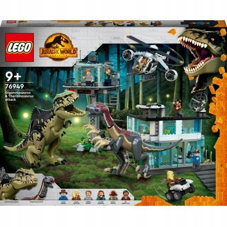 LEGO JURASSIC WORLD - ATAK DINOZAURÓW NR 76949