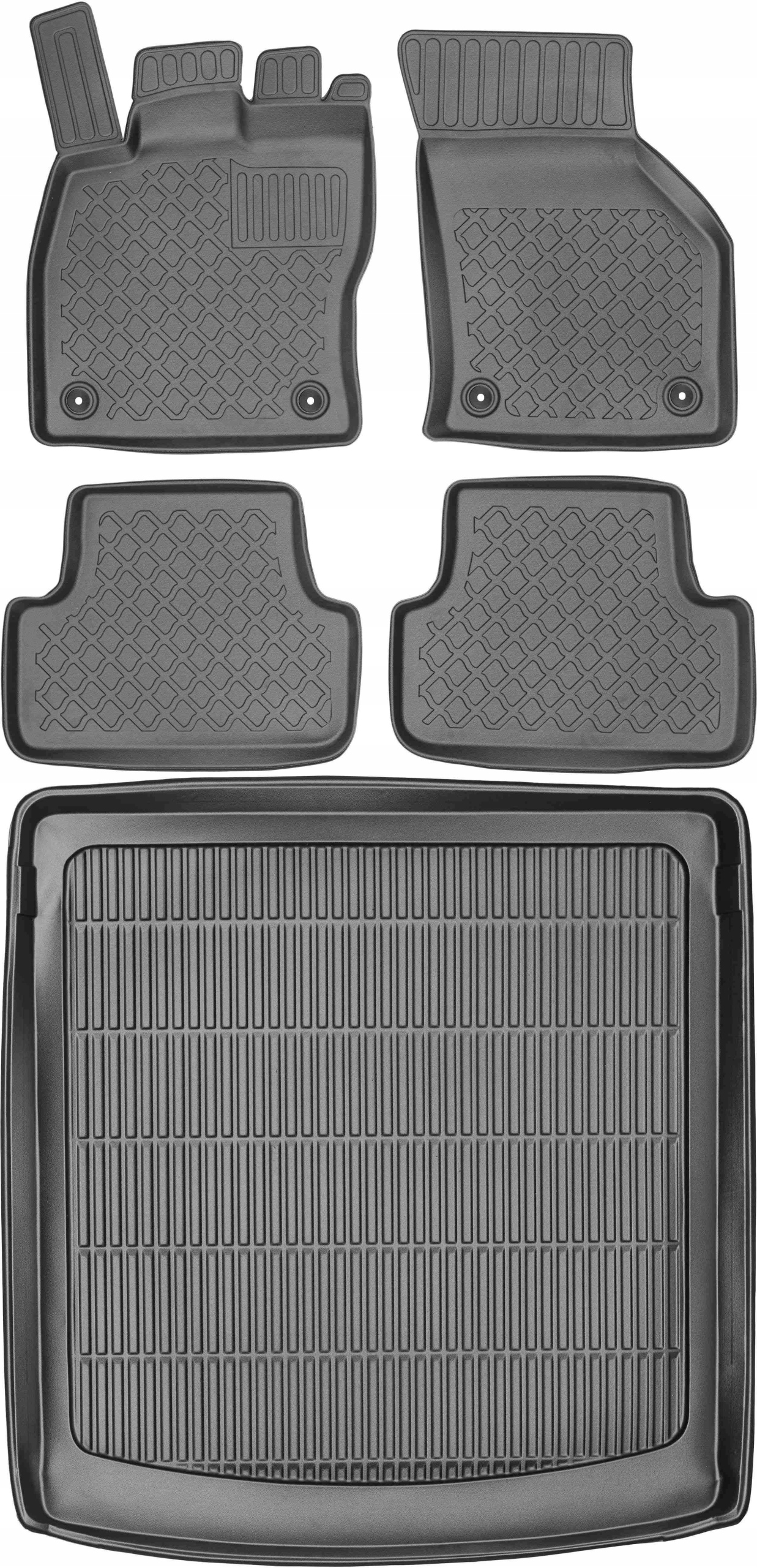 Volkswagen Golf VII Variant Kombi 2012-2020 Sada Koberce batožinový priestor