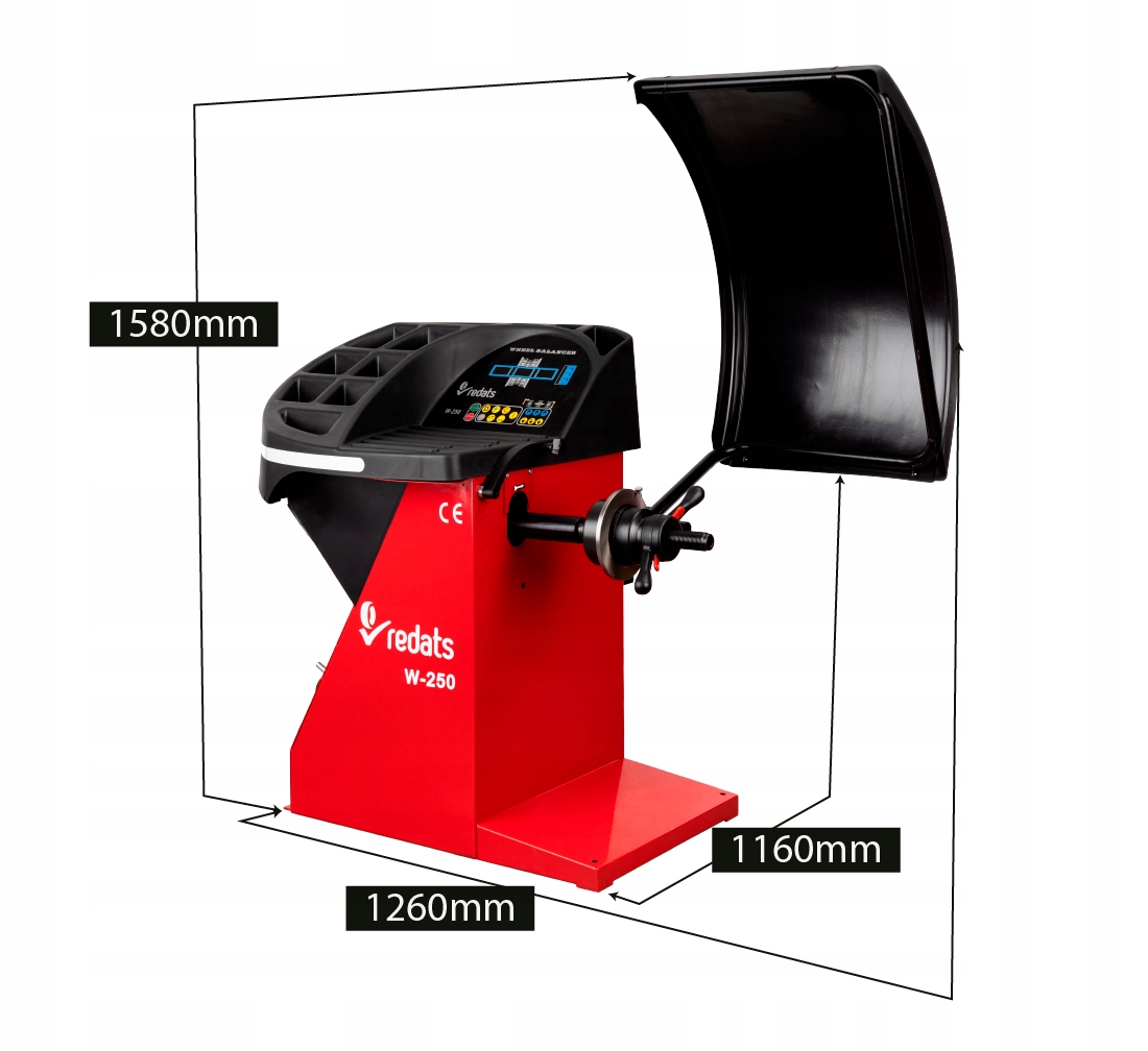 Wyważarka do Wulkanizacji AUTOMAT REDATS W-250 Marka Redats