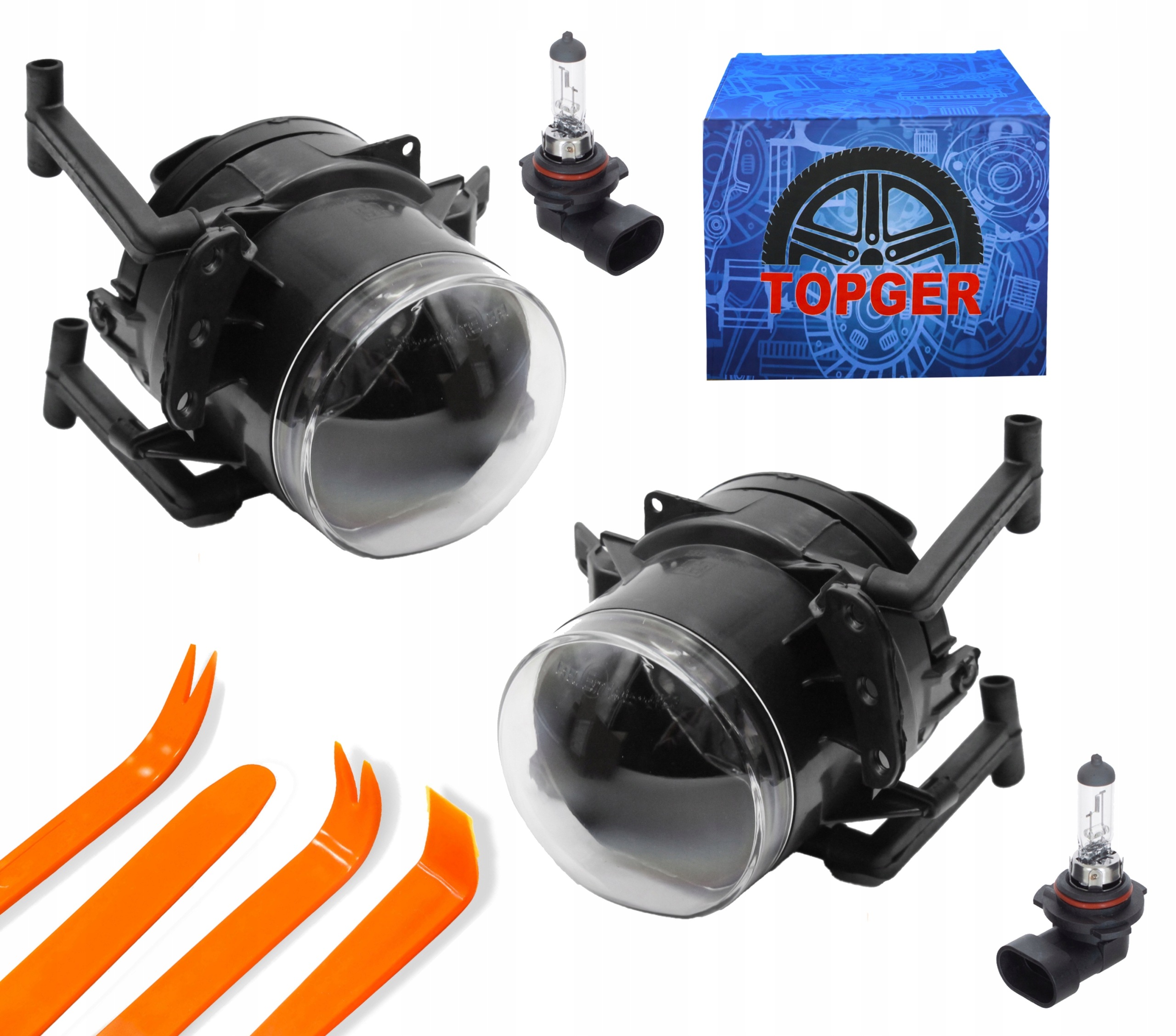 Sada Halogenů Levá Pravá Mlhová Lampa Bmw 5 E61 2007-2010