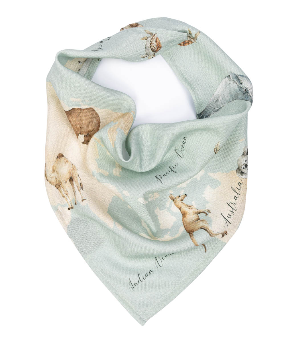 

Bambusowa Apaszka, Bandamka, Chustka - Mapa, Lepre