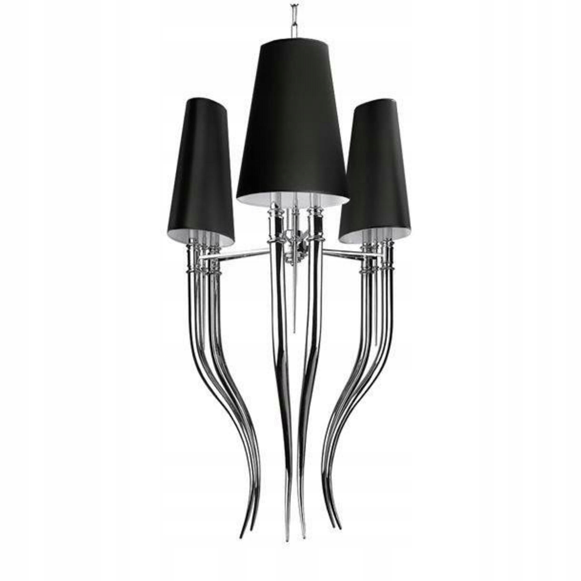 Závesné svietidlo AZzardo Diablo 3 black AZ1345 E14 6x11W IP20 52cm čierne