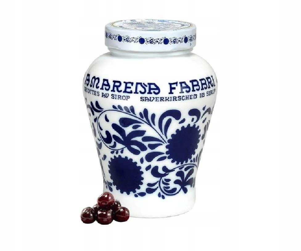 Wiśnie Amarena Fabbri w Syropie 1000g Słoik Ozdobny do Drinków Deserów