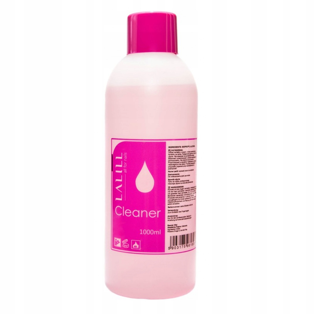 ZESTAW CLEANER 1000ml + ACETON KOSMETYCZNY 1000ml Zakres pojemności 1000 ml i więcej