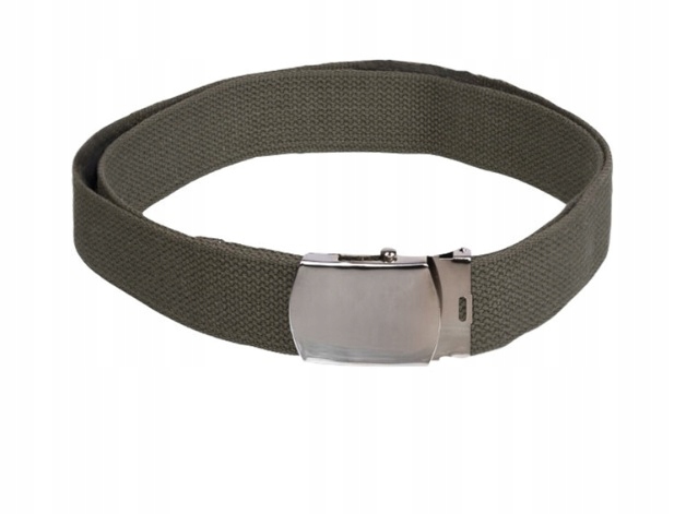 Mil-Tec Pas Us Cotton 38mm Oliwkowy