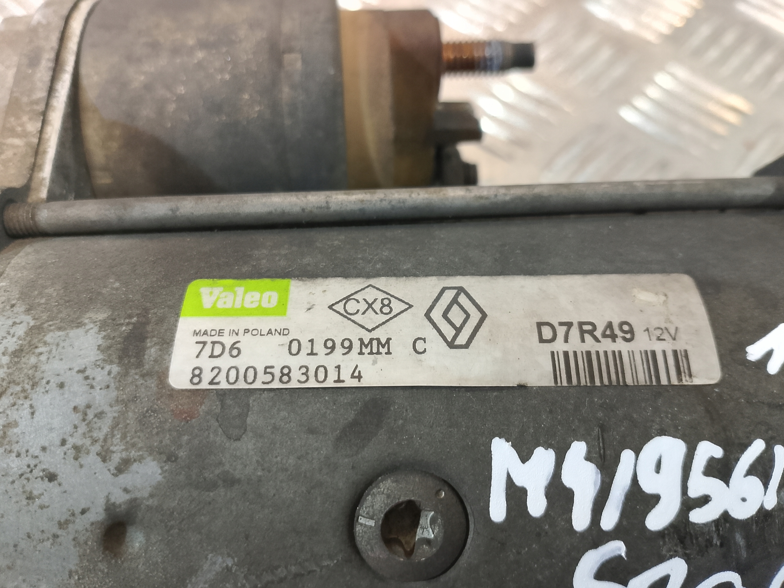 startér MOTORU RENAULT LAGUNA II 2 1.9 DCI VALEO 8200583014