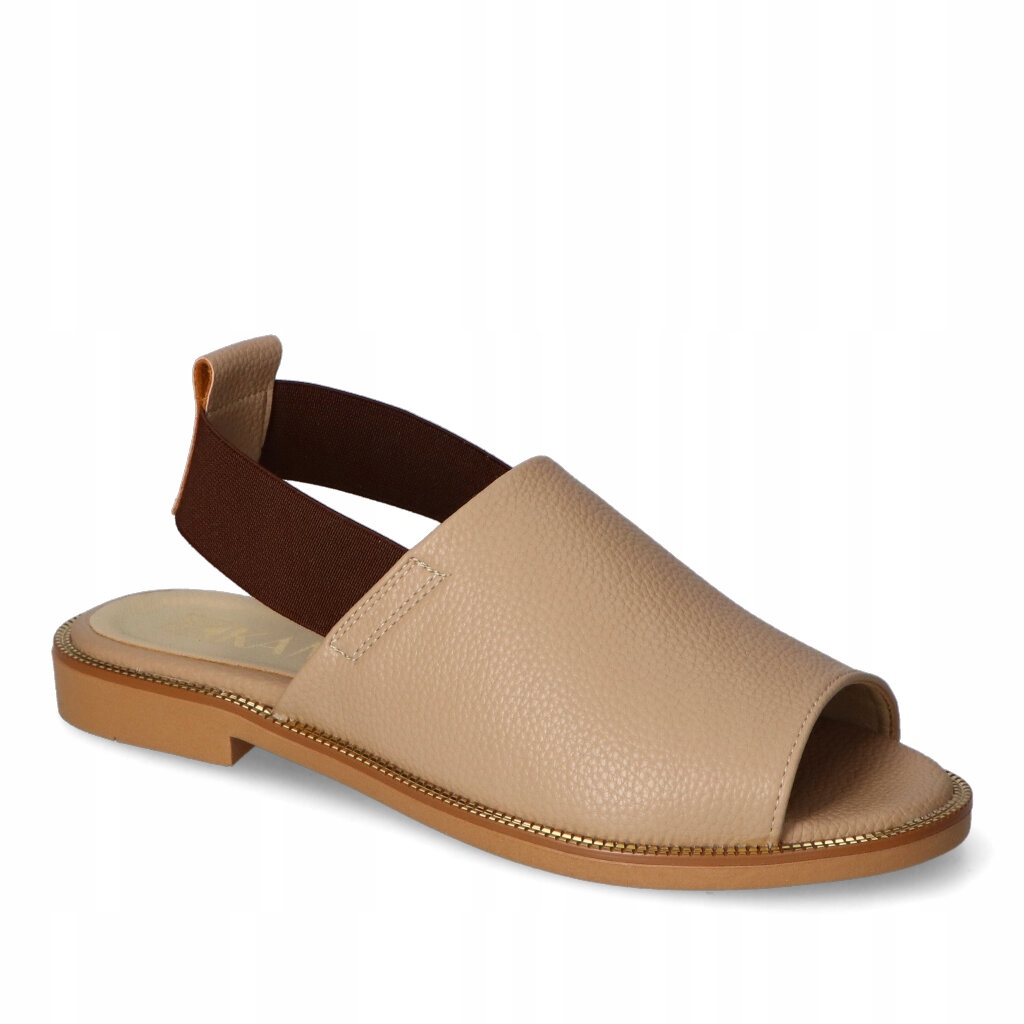 Sandály Kamex-But Artiker Taupe Hrách 40