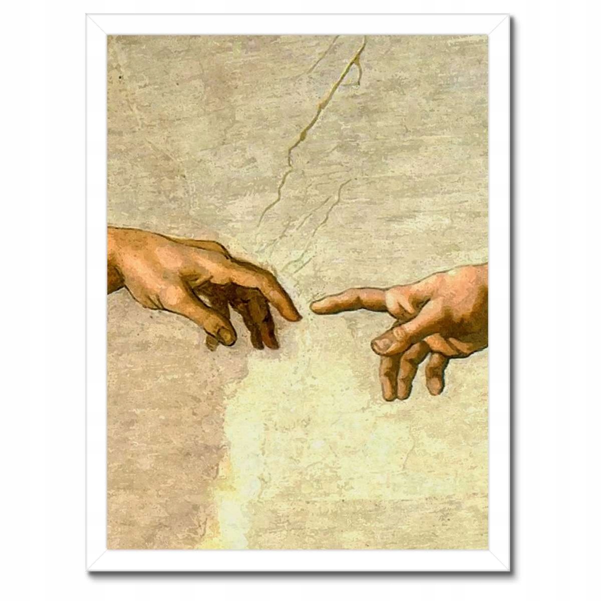 Plakáty v rámu 30x40 Stvoření Adama