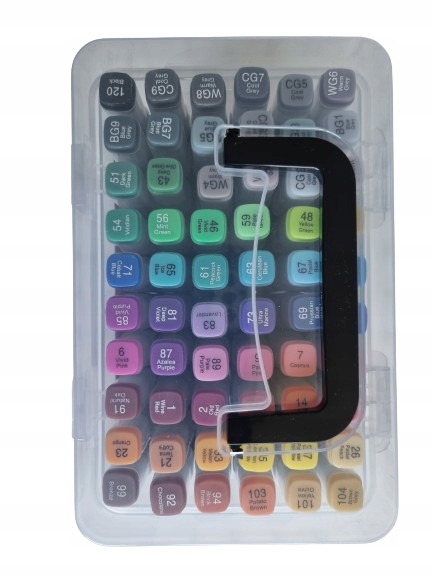 Markery dwustronne Promarkery Kayet 60 szt.