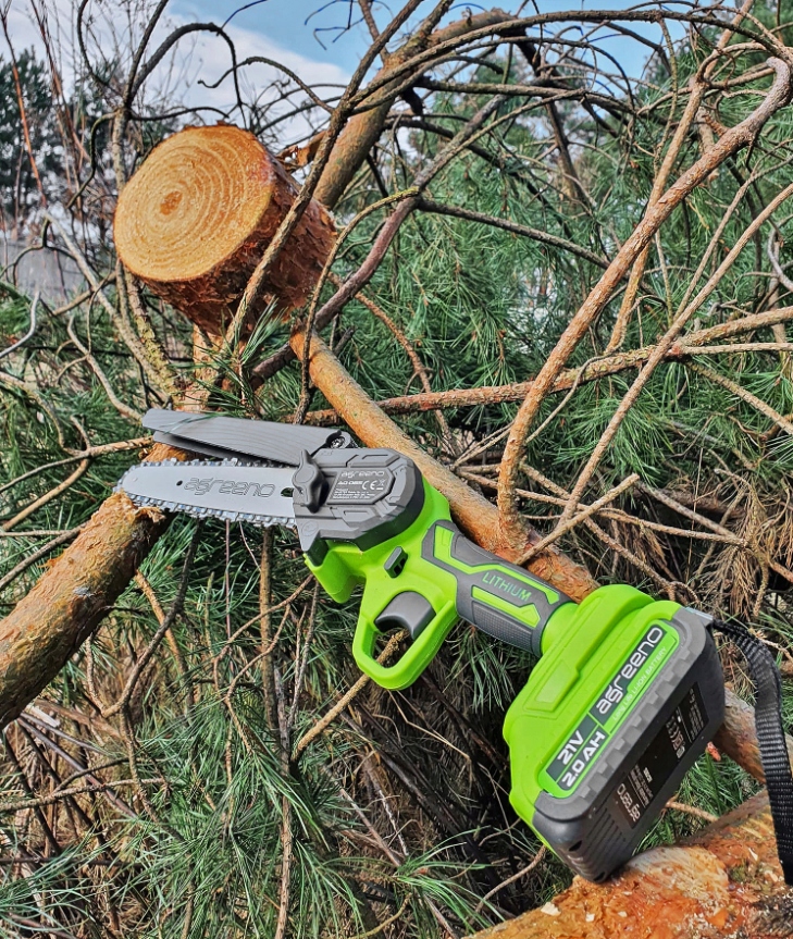 AKUMULATOROWA PILARKA PIŁA ŁAŃCUCHOWA 2X AKU PROWADNICA ŁAŃCUCH WALIZKA AGR Producent prowadnicy Majster