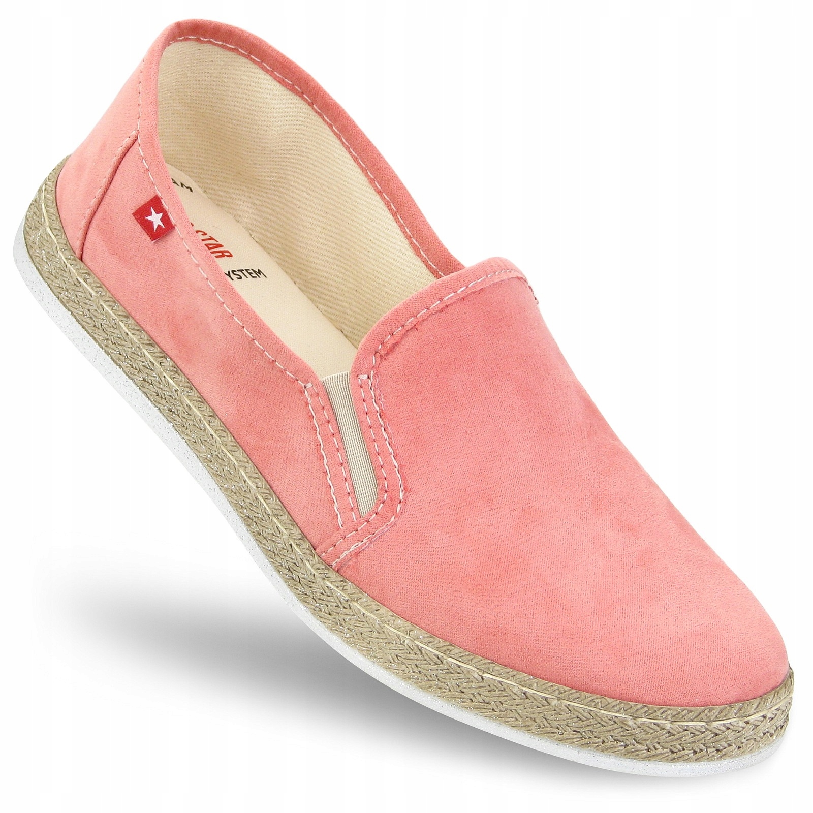 

Espadryle damskie Big Star skórzane JJ276002 39
