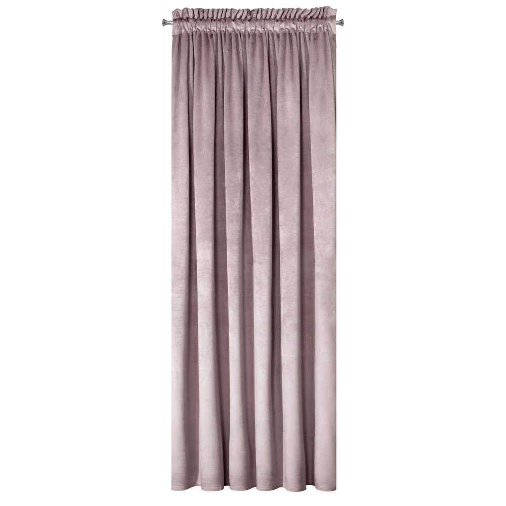 

Zasłona Matowy Welwet pudrowa delikatna 140x250