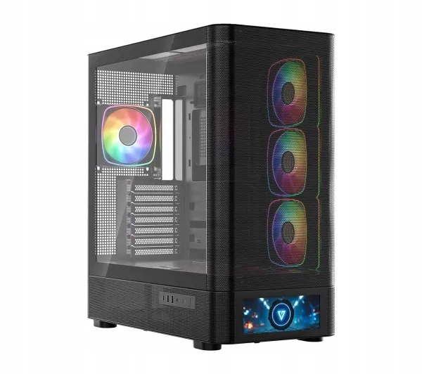 Obudowa Modecom Volcano AQ500 Argb Czarny