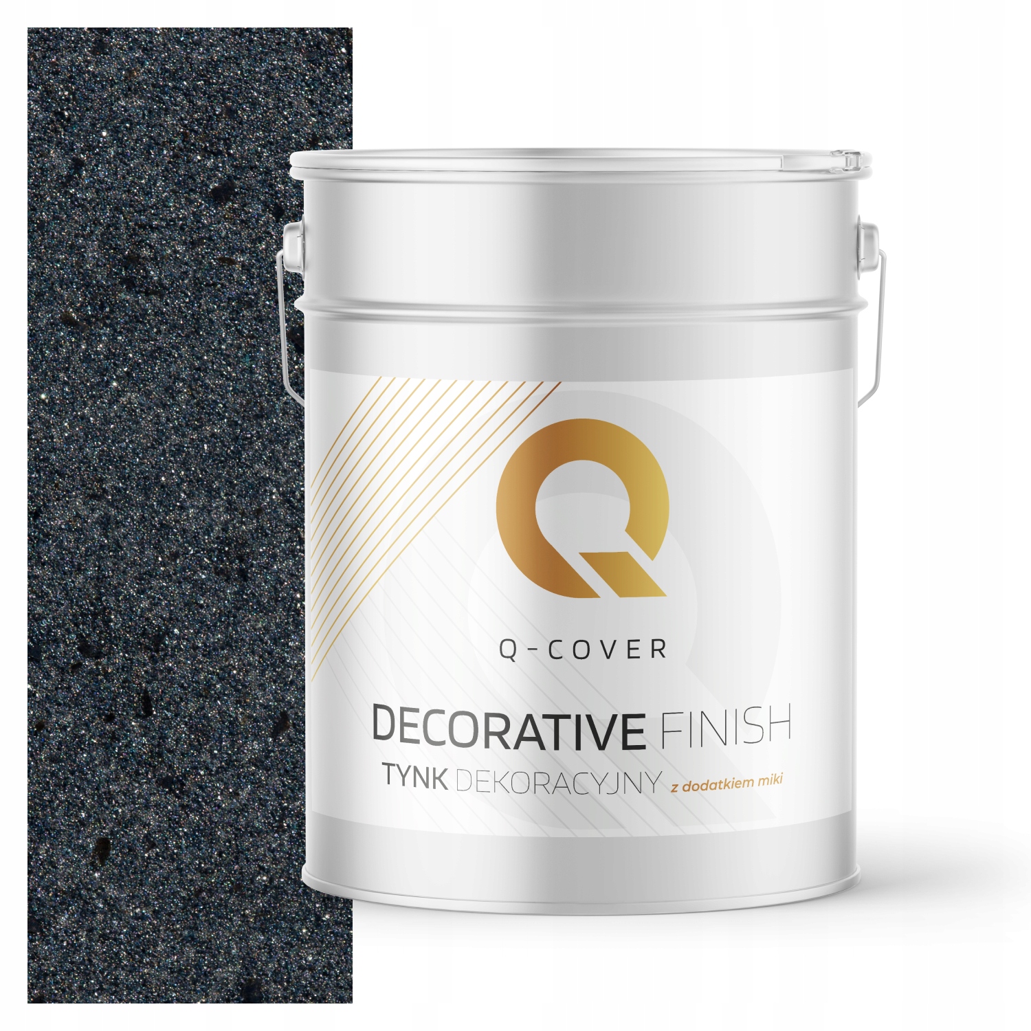 Mozaiková Omítka Jemnozrnná Grafitová S Krystaly A Slídou D923 15 kg