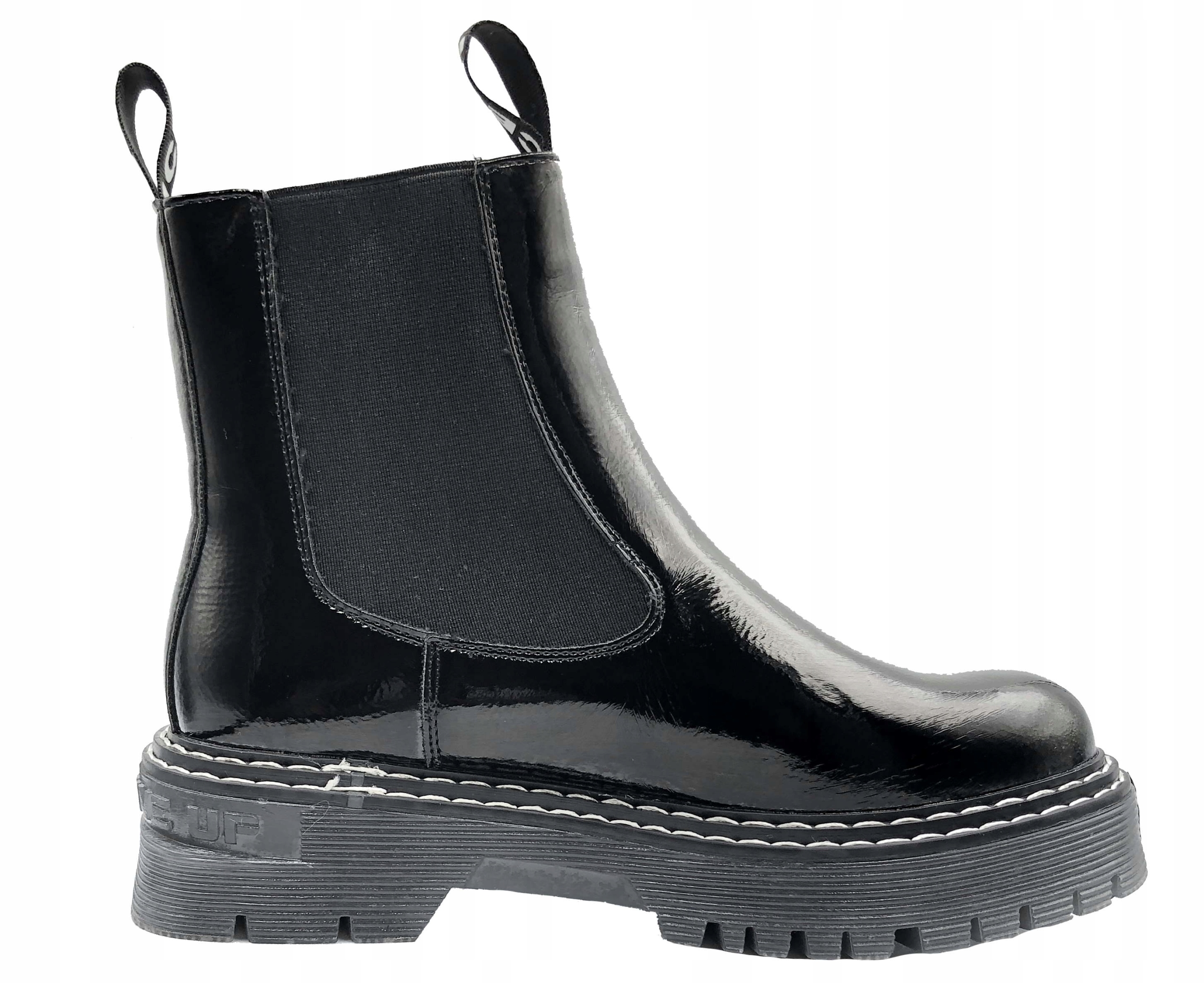 BOTKI DAMSKIE OCIEPLANE SZTYBLET TRAPER WORKERY 36 Model 82612 BLACK LAK