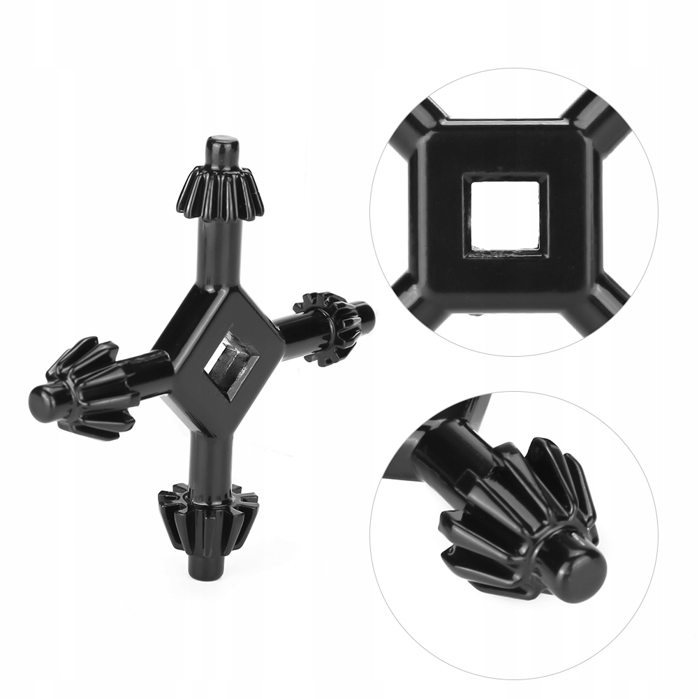 KLUCZYK UNIWERSALNY GŁÓWKI WIERTARKI KLUCZ UCHWYTU WIERTARSKIEGO 4w1 Marka 1Control