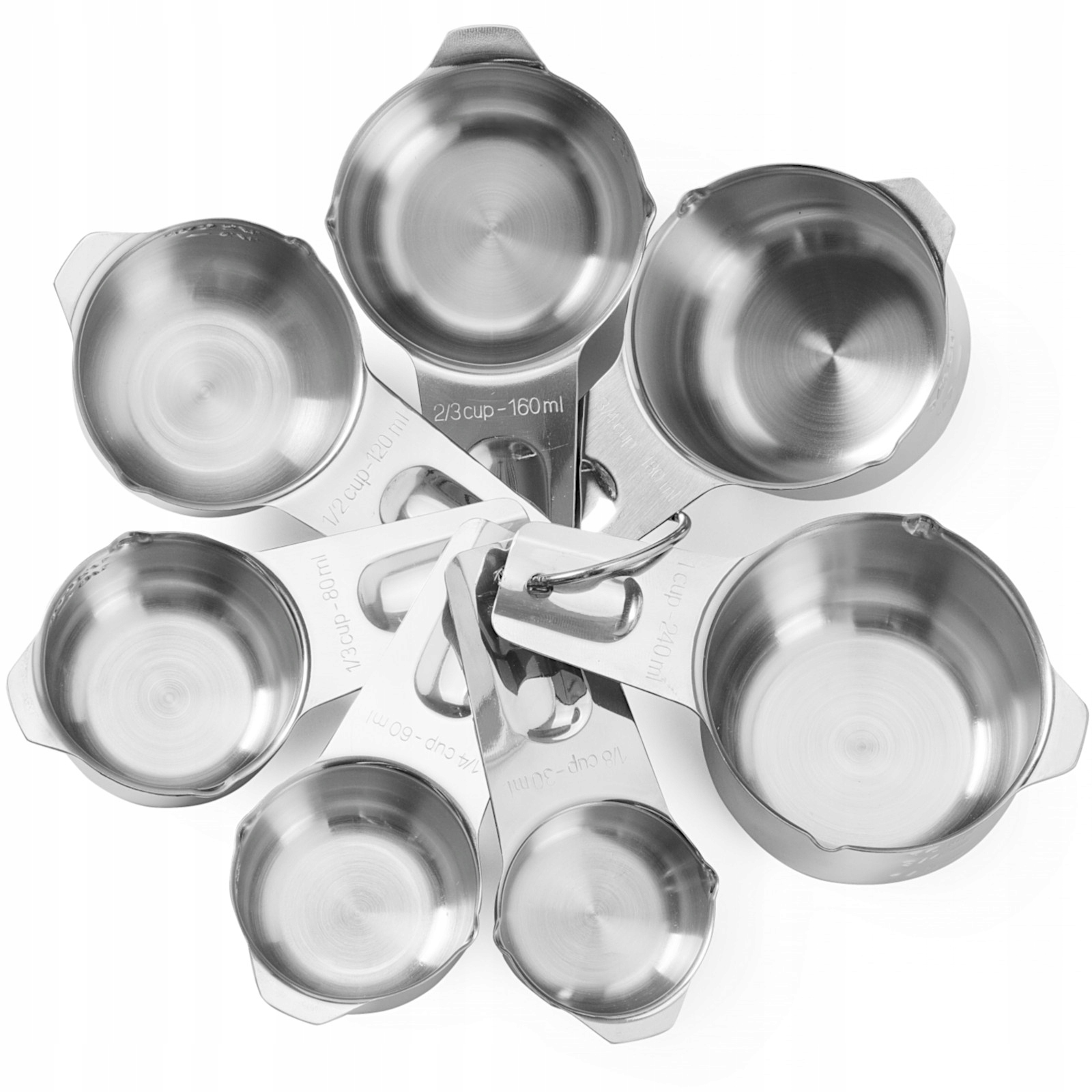 Barová Kuchyňská Odměrka Sada 7 Ks Nerezová Ocel Gastr Hendi