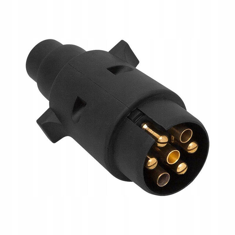 Wtyczka przyczepy skręcana 7-pin wtyk złącze do instalacji 12V 24V Diy