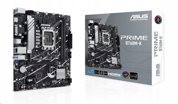 Asus Prime B760M-K soc 1700 DDR5 mATX D-Sub Hdmi 90MB1FI0-M1EAY0