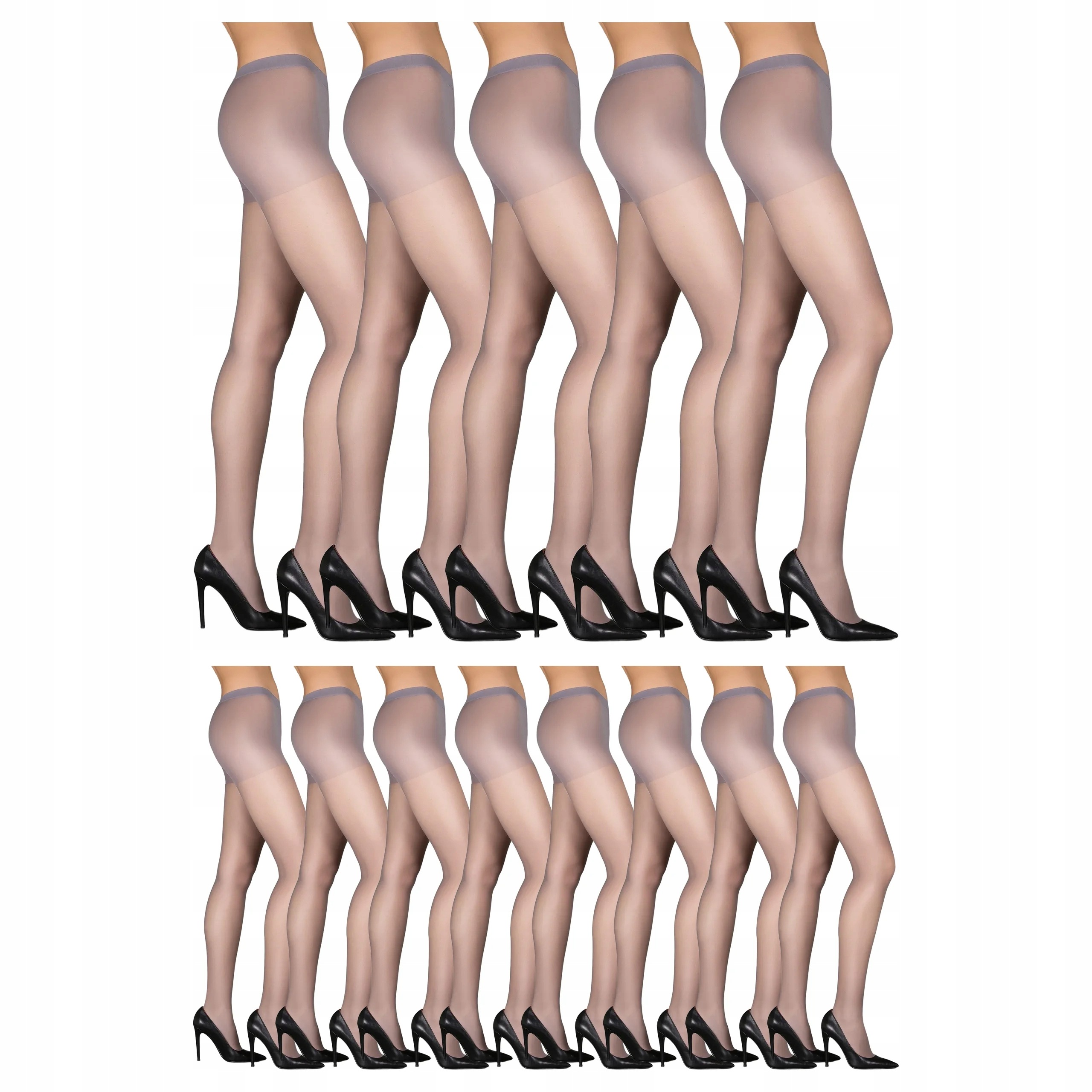 13 x Punčocháče 20 Marilyn Punčocháče 20 N grey 4 -L
