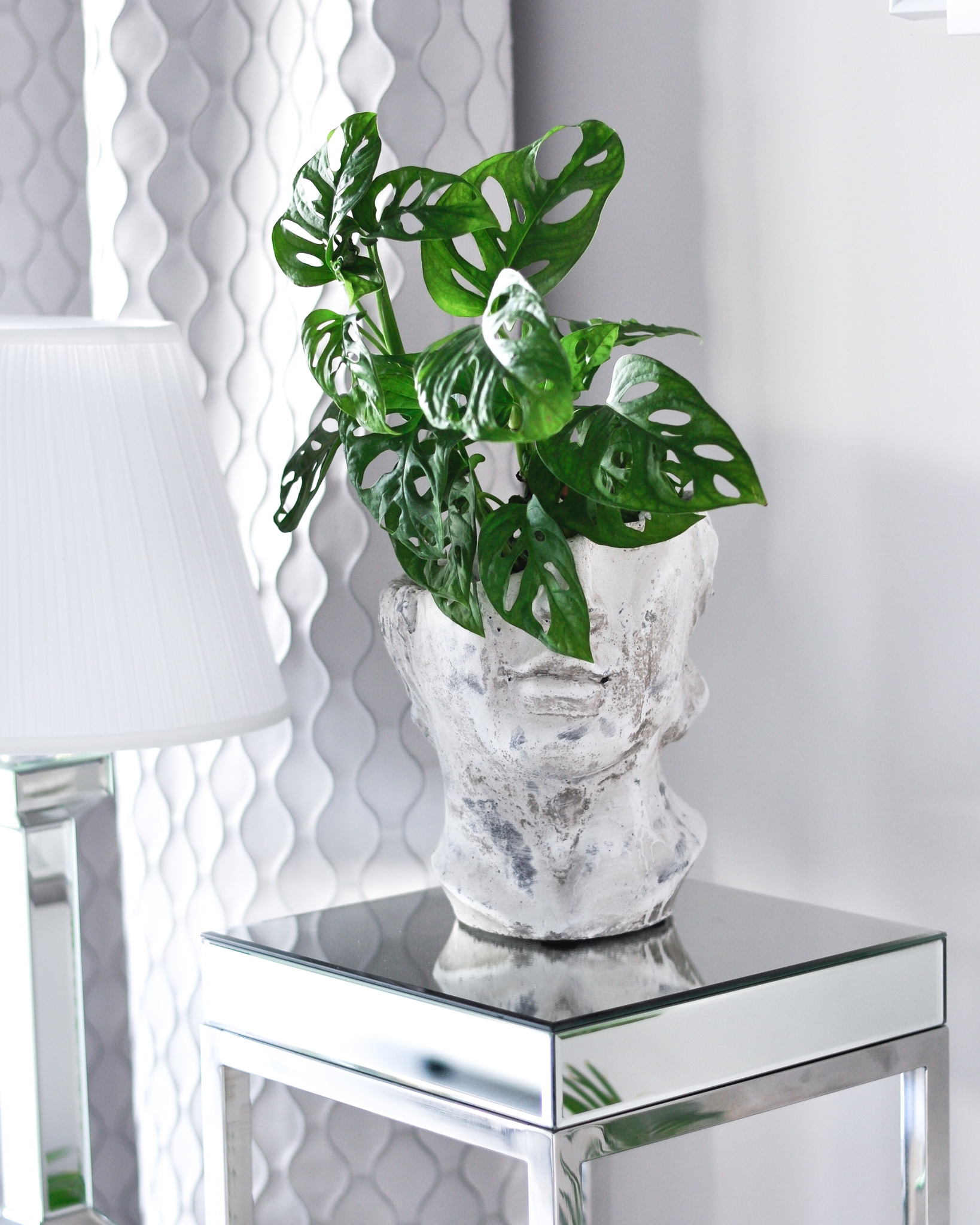 Osłonka na doniczkę głowa figurka DUŻA Marka Art-Pol