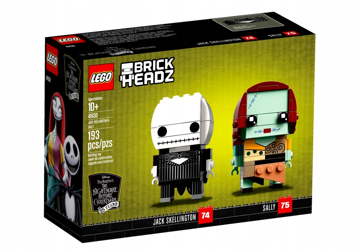 Lego BrickHeadz 41630 Jack Skellington i Sally